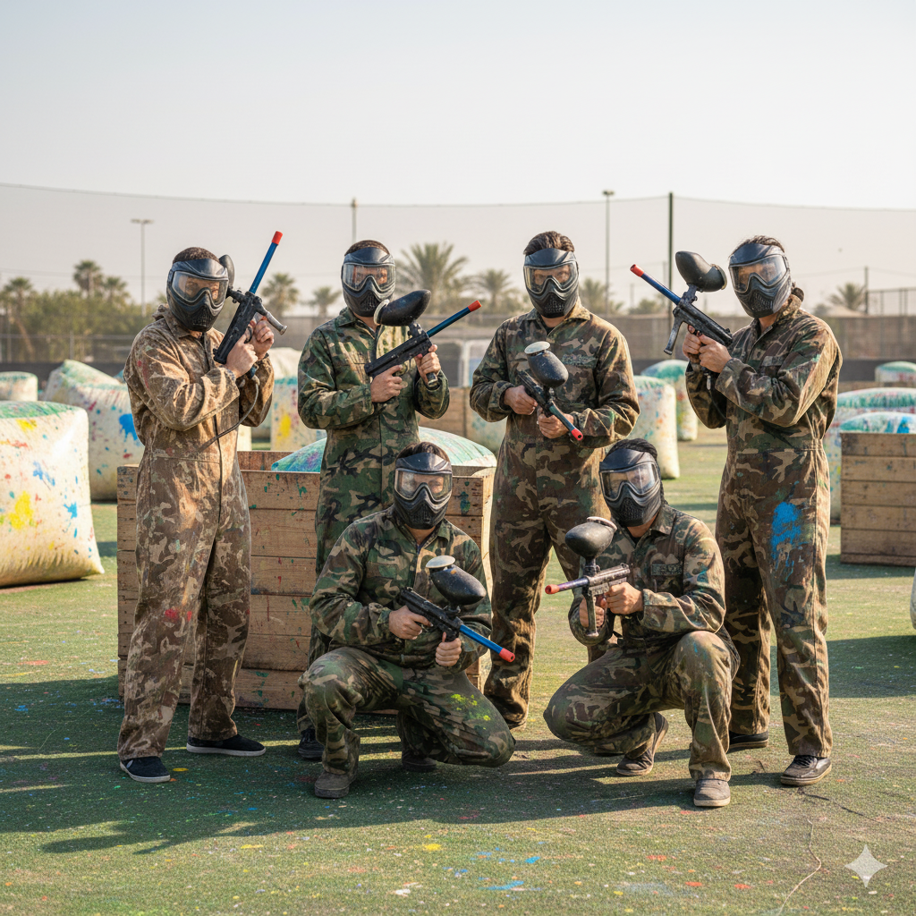 Paintball para grupos en Salamanca